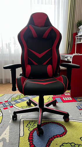 Компьютерное кресло Racer черное / бежевое фото покупателя 82