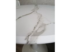 Стол Тулип 90х73 дуб вотан / белый фото покупателя 130