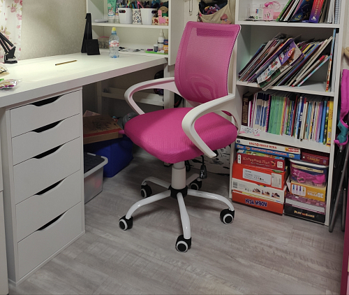 Компьютерное кресло Ergoplus blue / gray / white фото покупателя 5