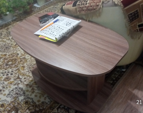 Журнальный стол Лидер ясень шимо темный фото покупателя 69