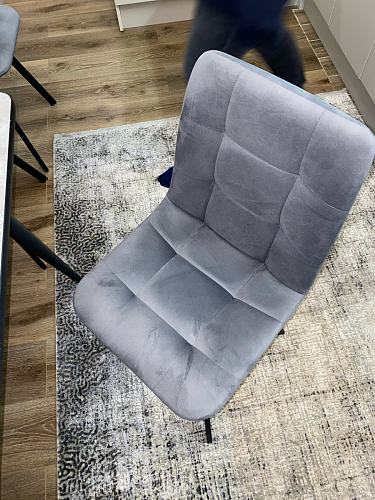 Стул Чилли 2 темно-серый  / черный фото покупателя 1318