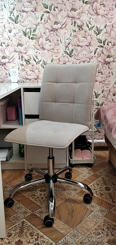 Компьютерное кресло One/Ван флок серый 29 фото покупателя 21