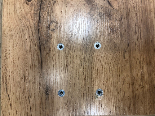 Стол Лота Лофт 120 32 мм бетон / черный матовый фото покупателя 155