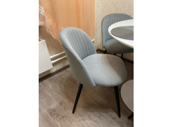 Стул на металлокаркасе Gabi 1 light purple / black фото покупателя 908