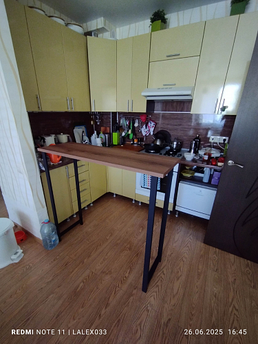 Барная стойка Дилан Лофт 120х60х90 бетон фото покупателя 170