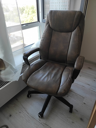 Компьютерное кресло Leo коричневое фото покупателя 1