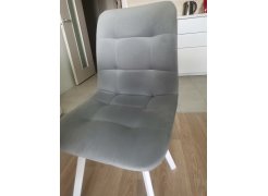 Стул на металлокаркасе Чилли светло-серый / черный фото покупателя 226