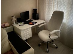 Компьютерное кресло Aragon белое фото покупателя 4