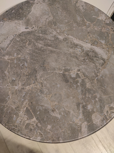 Журнальный столик Волопас серый мрамор фото покупателя 3