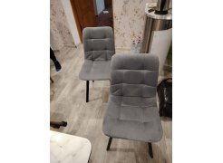 Стул Чилли 2 темно-серый  / черный фото покупателя 518