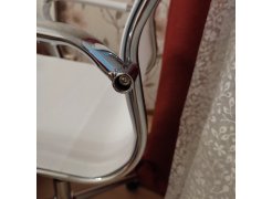 Компьютерное кресло Reus черная сетка / хром фото покупателя 89