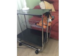 Столик сервировочный SC-5119 складной черный фото покупателя 41