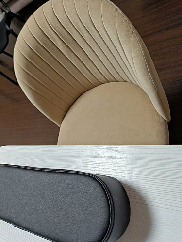 Стул на металлокаркасе Gabi-1 wine red / black фото покупателя 151