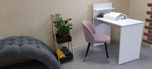 Стул на металлокаркасе Gabi 1 light purple / black фото покупателя 40