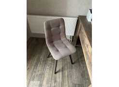 Стул на металлокаркасе Чилли черный фото покупателя 584