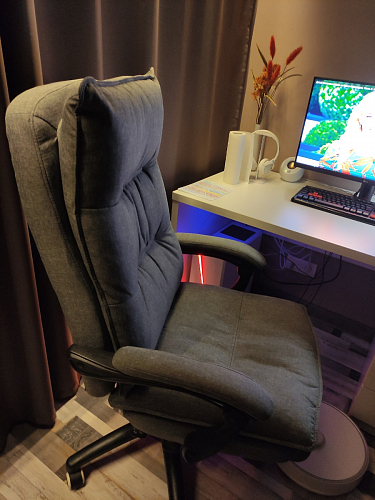 Компьютерное кресло Rapid голубое фото покупателя 9