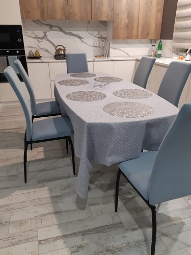 Стул на металлокаркасе Tod light purple / light blue / black фото покупателя 57