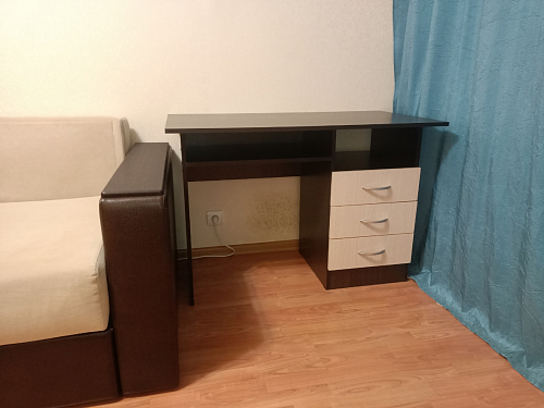 Стол письменный Бриз МДФ волна лайм / ясень светлый фото покупателя 93