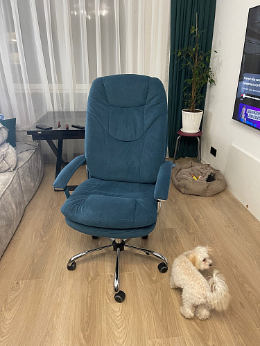 Компьютерное кресло Softy Lux розовое фото покупателя 12