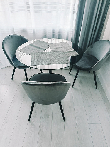 Стол Tulip 90 black фото покупателя 1