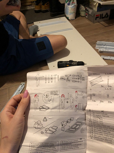 Комод Айден КМ06-400 белый фото покупателя 8