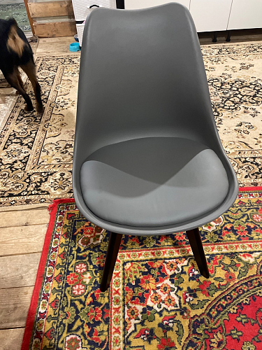 Стул Bonuss blue / wooden legs фото покупателя 106