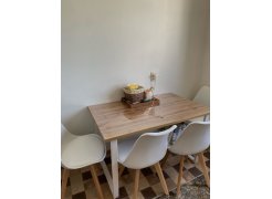 Стол Лота Лофт 140 25 мм юта / белый матовый фото покупателя 128