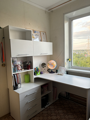 Компьютерный стол КСТ-14.1П белый правый фото покупателя 3