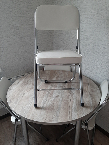 Стул Chair раскладной белый фото покупателя 23