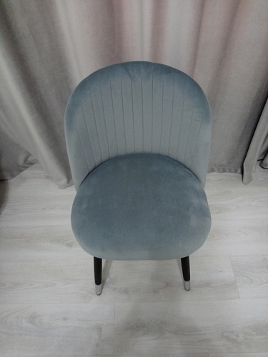 Стул на металлокаркасе Gabi 1 light purple / black фото покупателя 148