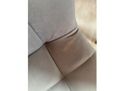 Стул на металлокаркасе Чилли синяя ткань / белый фото покупателя 542