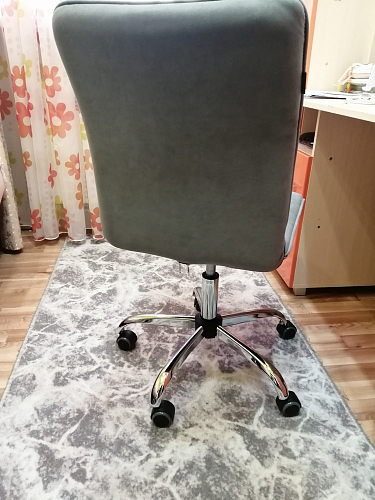 Компьютерное кресло One/Ван флок серый 29 фото покупателя 66