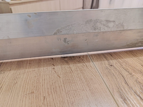 Деревянный стол Лота Лофт 140х80 черный матовый / бетон светлый фото покупателя 175