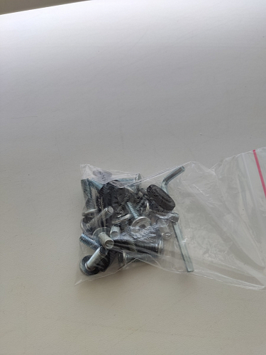 Стол Лота Лофт 120 32 мм бетон / черный матовый фото покупателя 551