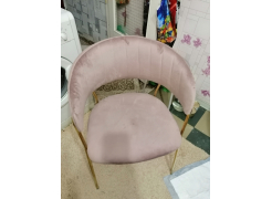 Стул на металлокаркасе Kamelia зеленый / золото фото покупателя 49