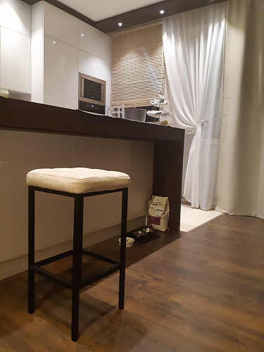 Барный стул Лофт катания лаванда / белый матовый фото покупателя 217