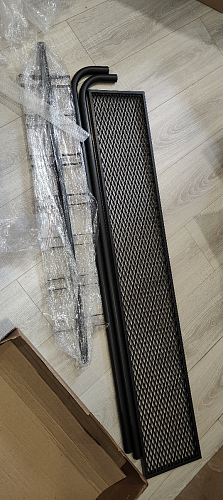 Барный стол Сари 120х50х171 дпк графит / черный фото покупателя 6