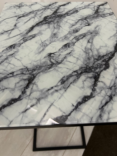 Журнальный столик Геркулес малахит фото покупателя 3