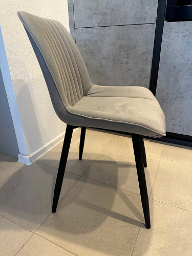 Стул на металлокаркасе Седа К кирпичный / черный фото покупателя 41