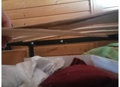 Односпальная кровать Фади 80х200 черная фото покупателя 1415