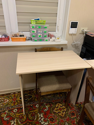 Стол письменный Kiwi белый - Уцененный экземпляр фото покупателя 77