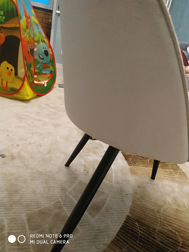 Стул на металлокаркасе Dodo blue фото покупателя 131