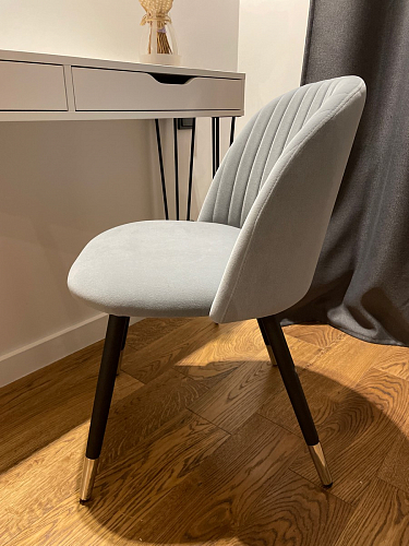 Стул на металлокаркасе Gabi 1 gray фото покупателя 150