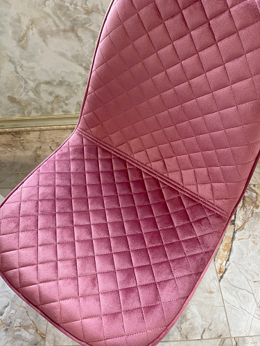 Стул на металлокаркасе Capri голубой фото покупателя 27