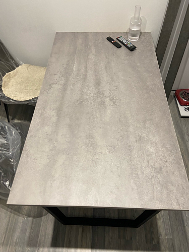 Стол Лота Лофт 120 25 мм сабия / белый матовый фото покупателя 745