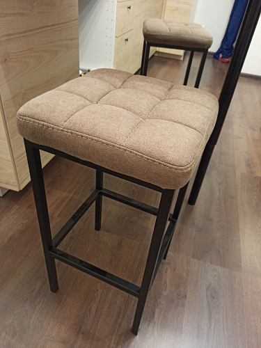 Барный стул Лофт катания лаванда / белый матовый фото покупателя 325