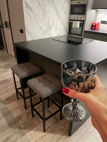 Барный стул Лофт катания минт / белый матовый фото покупателя 250