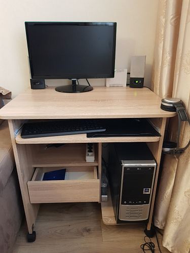 Компьютерный стол КСТ-10.1 Венге  - Уцененный экземпляр фото покупателя 15