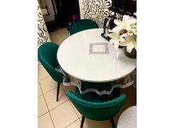 Стул на металлокаркасе Gabi 1 light purple / black фото покупателя 656