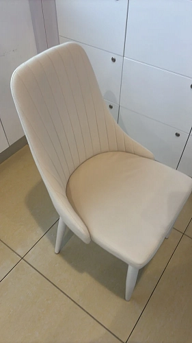 Стул на металлокаркасе Kora white / gray фото покупателя 19